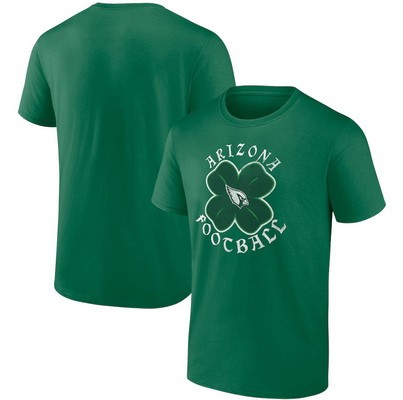 Men's Arizona Cardinals Kelly Green St Patrick's Day Celtic T-Shirt