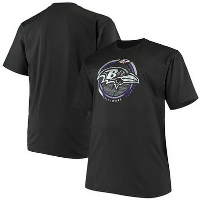 Men's Baltimore Ravens Black Printed T Shirt 302267