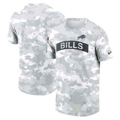Men's Buffalo Bills Arctic Camo 2024 Salute To Service Performance T Shirt