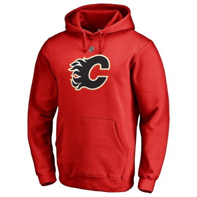Men's Calgary Flames Printed Pullover Hoodie 112584