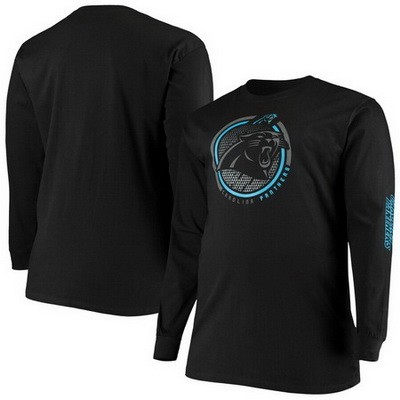 Men's Carolina Panthers Black Performance Sweater 302224