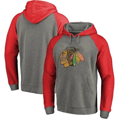 Men's Chicago Blackhawks Printed Pullover Hoodie 112506