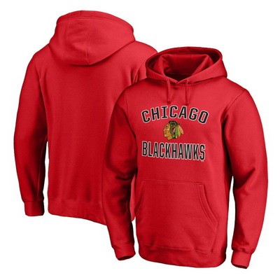 Men's Chicago Blackhawks Printed Pullover Hoodie 112785