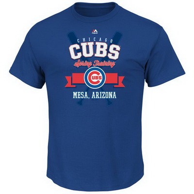 Men's Chicago Cubs Printed T Shirt 10737