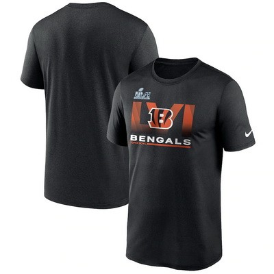Men's Cincinnati Bengals Black Super Bowl LVI Bound No Limits T-Shirt