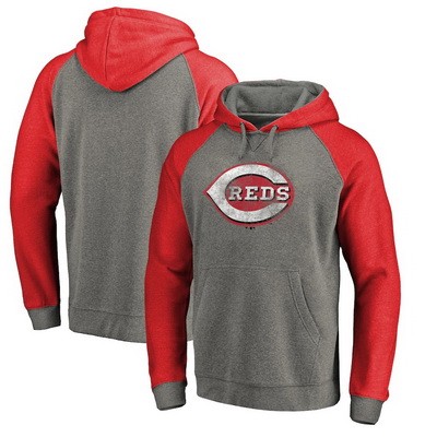Men's Cincinnati Reds Printed Pullover Hoodie 112026