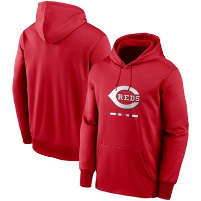 Men's Cincinnati Reds Printed Pullover Hoodie 112048