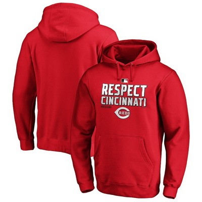 Men's Cincinnati Reds Printed Pullover Hoodie 112276