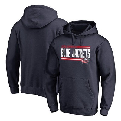 Men's Columbus Blue Jackets Printed Pullover Hoodie 112517