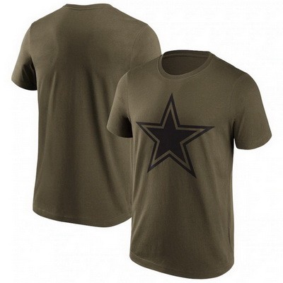 Men's Dallas Cowboys Olive Legacy Performance T Shirt