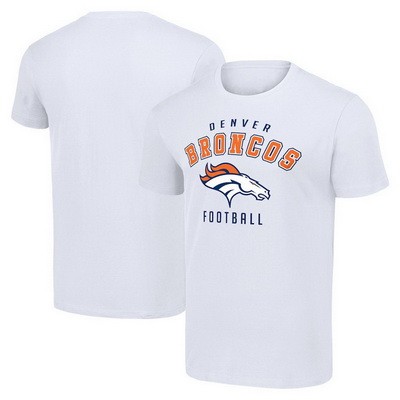 Men's Denver Broncos Starter White T Shirt