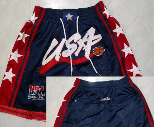 Men's Dream 3 USA Navy 1996 Olympic Just Don Shorts