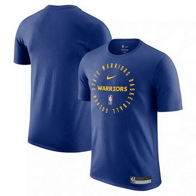 Men's Golden State Warriors Blue Legend On Court Practice Performance T Shirt