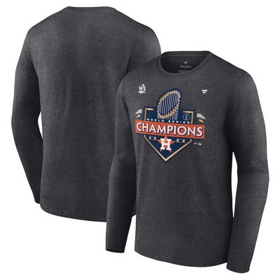 Men's Houston Astros 2022 World Series Champions Long Sleeve T-Shirts 211507