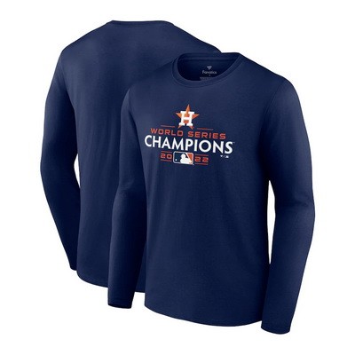 Men's Houston Astros 2022 World Series Champions Long Sleeve T-Shirts 211513