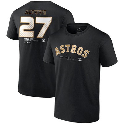 Men's Houston Astros #27 Jose Altuve 2022 World Series Champions T-Shirts 211503