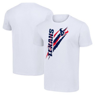Men's Houston Texans Starter White Color Scratch T Shirt