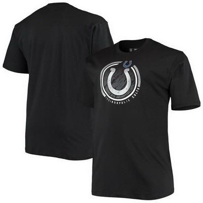Men's Indianapolis Colts Black Printed T Shirt 302259