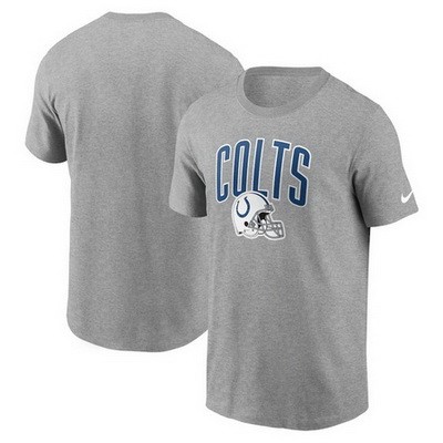 Men's Indianapolis Colts Gray Team Athletic T Shirt