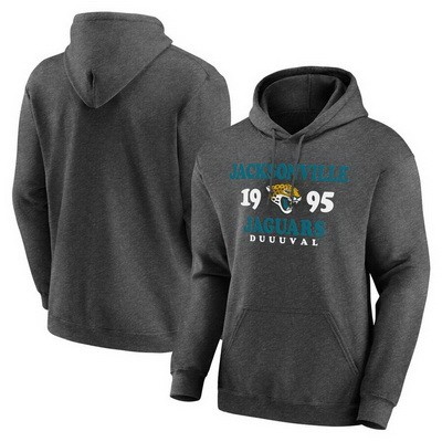 Men's Jacksonville Jaguars Gray Fierce Competitor Pullover Hoodie