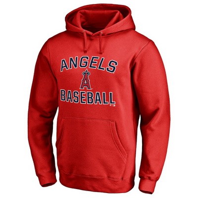 Men's Los Angeles Angels Printed Pullover Hoodie 112307