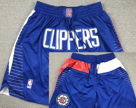 Men's Los Angeles Clippers Blue 2024 Just Don Shorts