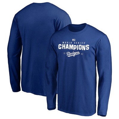 Men's Los Angeles Dodgers 2020 World Series Champions T Shirt 1023