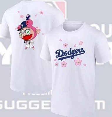 Men's Los Angeles Dodgers White 2025 Tokyo Series 3 T Shirt