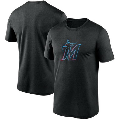 Men's Miami Marlins Printed T Shirt 112351