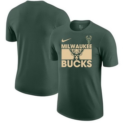 Men's Milwaukee Bucks Green Courtside This Is Our Year T Shirt