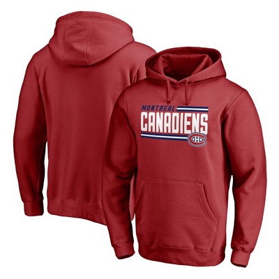 Men's Montreal Canadiens Printed Pullover Hoodie 112327