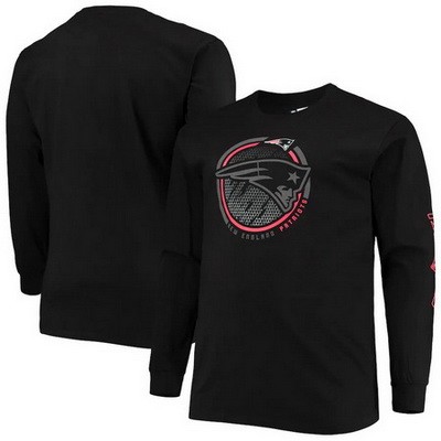 Men's New England Patriots Black Performance Sweater 302219
