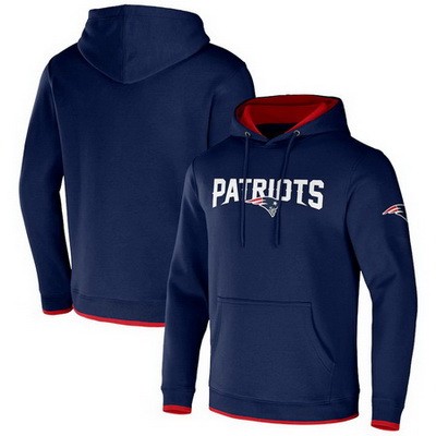 Men's New England Patriots Navy NFL x Darius Rucker Collection Pullover Hoodie