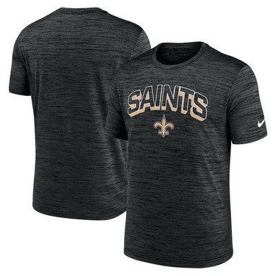 Men's New Orleans Saints Black Primetime Velocity T-Shirt