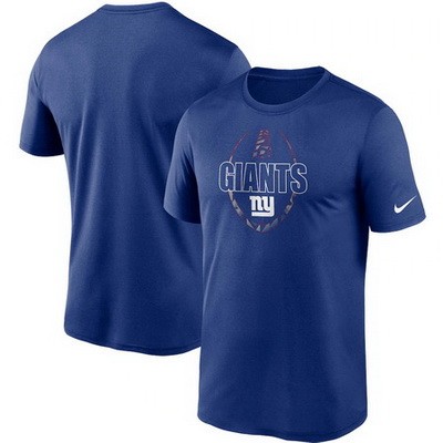 Men's New York Giants Royal Icon Performance T-Shirt