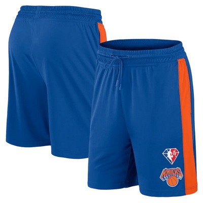 Men's New York Knicks Blue Break it Loose Shorts