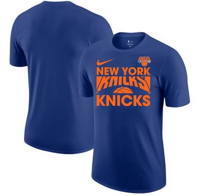 Men's New York Knicks Blue Courtside This Is Our Year T Shirt