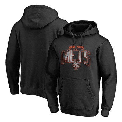 Men's New York Mets Printed Pullover Hoodie 112652