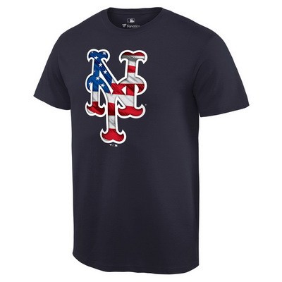 Men's New York Mets Printed T Shirt 14357