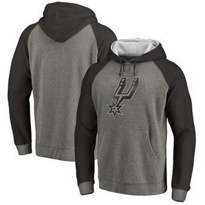 Men's San Antonio Spurs Gray 2 Printed Pullover Hoodie