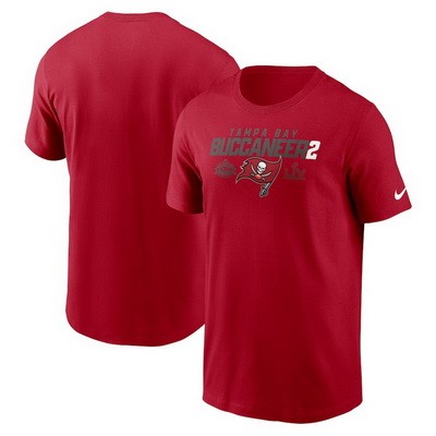 Men's Tampa Bay Buccaneers Red Local Essential T Shirt