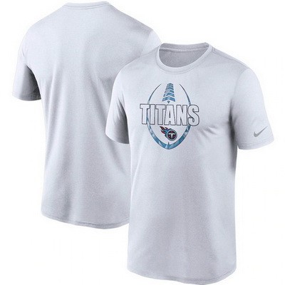 Men's Tennessee Titans White Icon Performance T-Shirt
