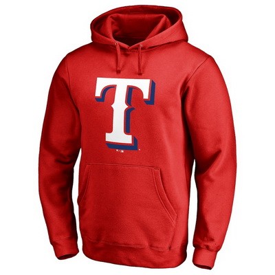 Men's Texas Rangers Printed Pullover Hoodie 112392