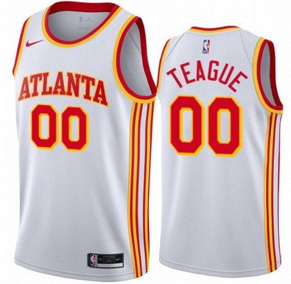 Toddler Atlanta Hawks Customized White Association Icon Swingman Jersey