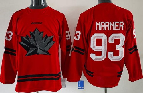 Youth Canada #93 Mitch Marner Red 2026 Olympics Authentic Jersey