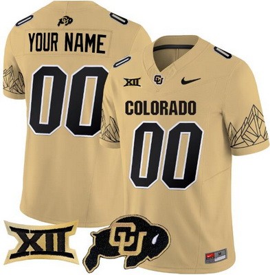 Youth Colorado Buffaloes Custom Limited Gold Alternate FUSE College Football Jersey