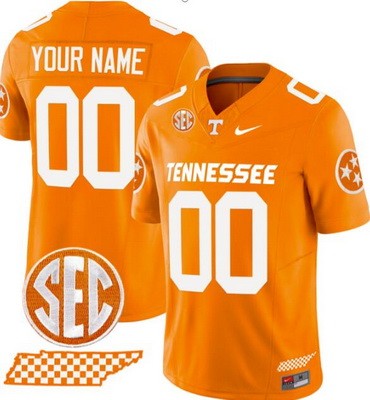 Youth Tennessee Volunteers Custom Limited Orange Fashion FUSE College Football Jersey