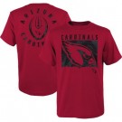 Men's Arizona Cardinals Red Liquid Camo Logo T Shirt