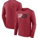 Men's Arizona Cardinals Red NFL x Bud Light Long Sleeve T Shirt