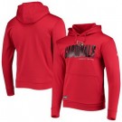 Men's Arizona Cardinals Red Printed Pullover Hoodie 302624
